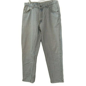 Levis 560 Loose Fit Tapered Leg Jeans 36x34 100% Cotton USA Made Distressed 13